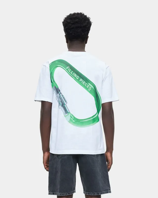 T-shirt Carabiner White made by Filling Pieces