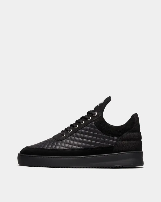 Low Top Quilted Black sold by Filling Pieces