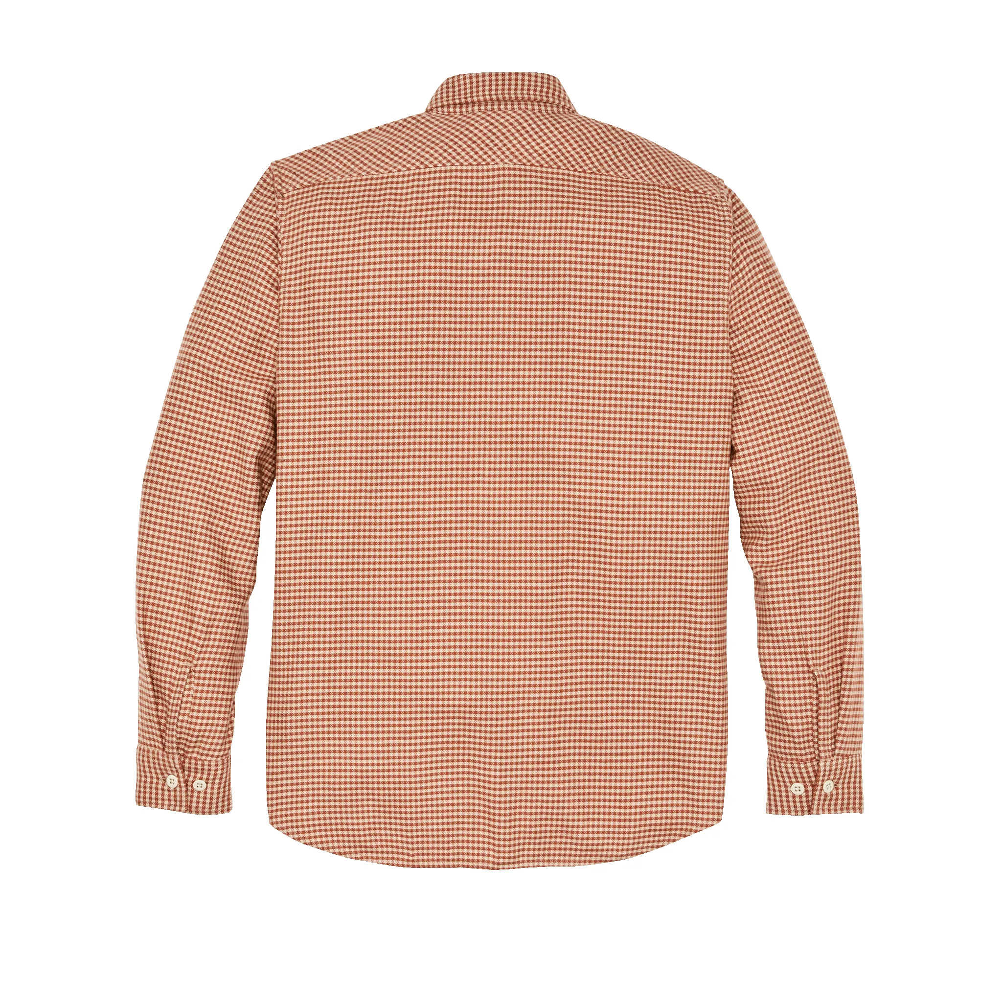 The Rangeland Flannel Shirt - Salmon / Oat Houndstooth sold by Filson product image thumbnail 4