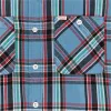 The Rangeland Flannel Shirt - Light Blue / Red Plaid sold by Filson