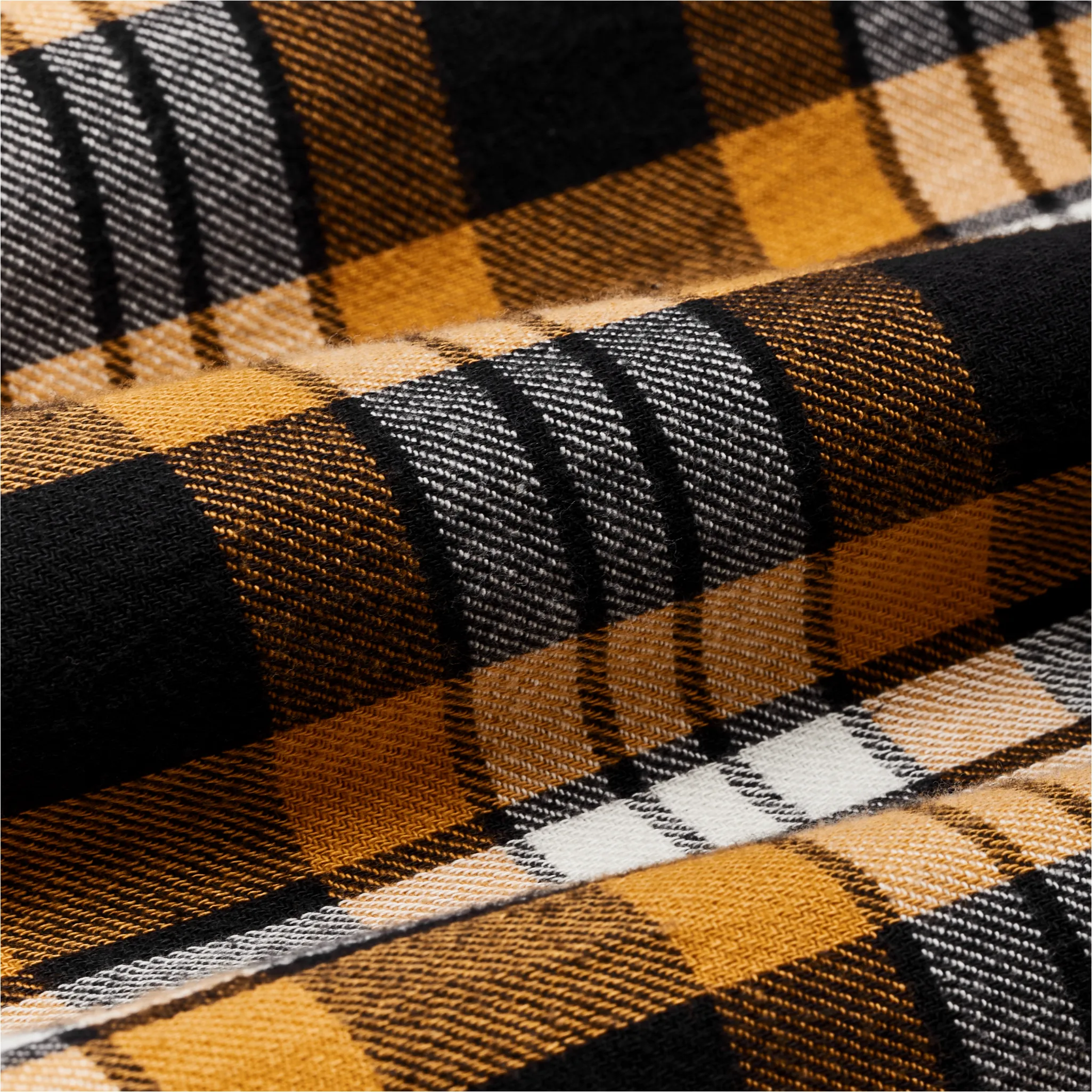 The Rangeland Flannel Shirt - Yellow / Faded Black Plaid sold by Filson product image thumbnail 5