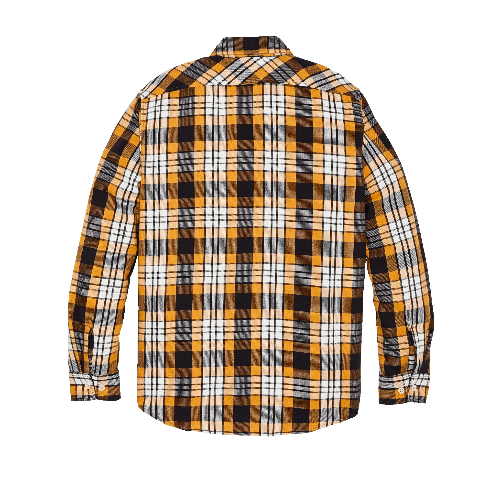 The Rangeland Flannel Shirt - Yellow / Faded Black Plaid sold by Filson product image thumbnail 3