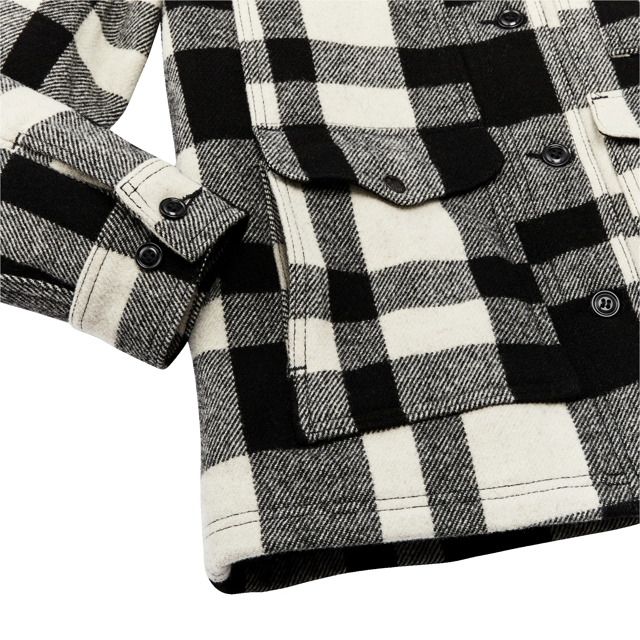 Women's Mackinaw Cruiser - Natural / Black Heritage Plaid sold by Filson product image thumbnail 5