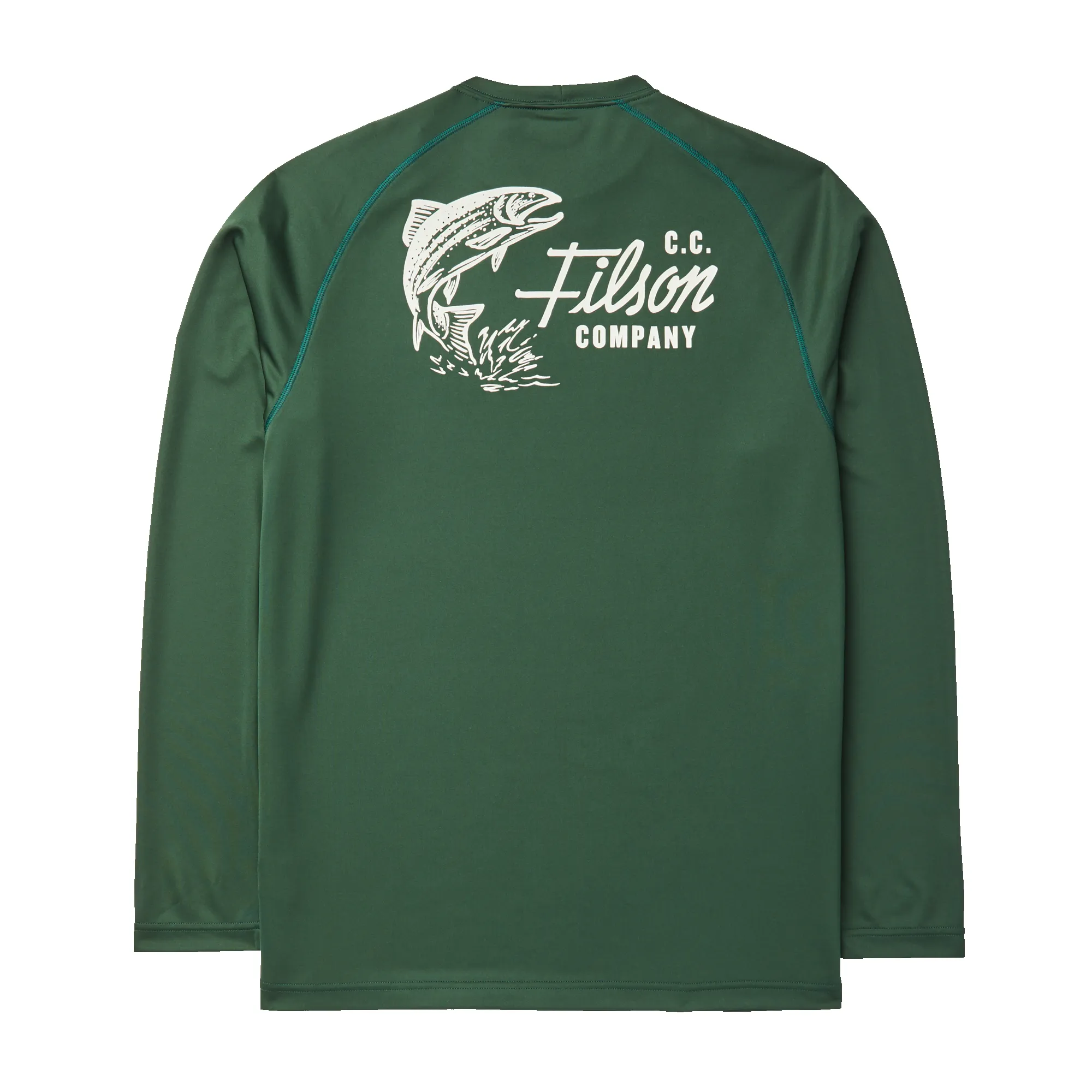 Long Sleeve Barrier T-shirt - Dark Moss sold by Filson product image thumbnail 2