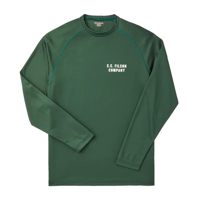 Long Sleeve Barrier T-shirt - Dark Moss sold by Filson