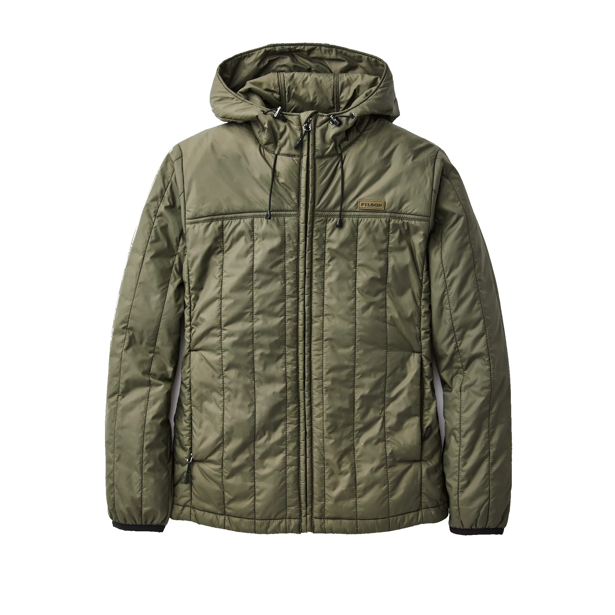 Women's Ultralight Hooded Jacket - Olive Gray sold by Filson
