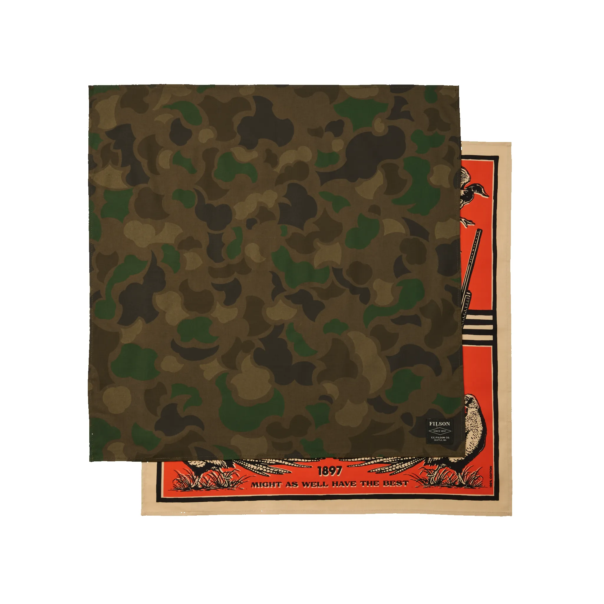 Sportsman Bandana 2-pack - Camo Bandana sold by Filson product image thumbnail 2