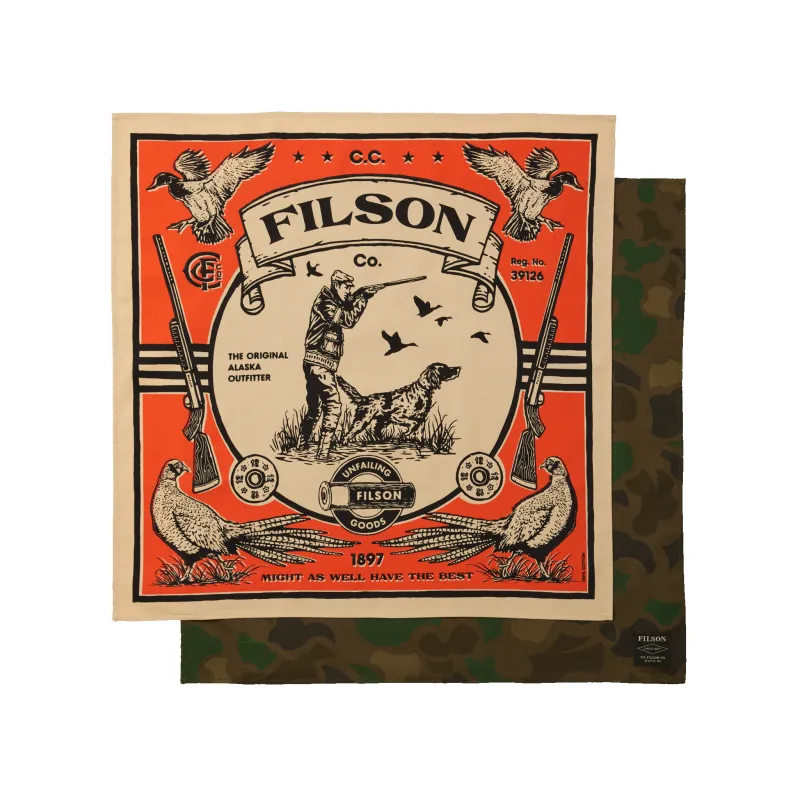 Sportsman Bandana 2-pack - Camo Bandana sold by Filson