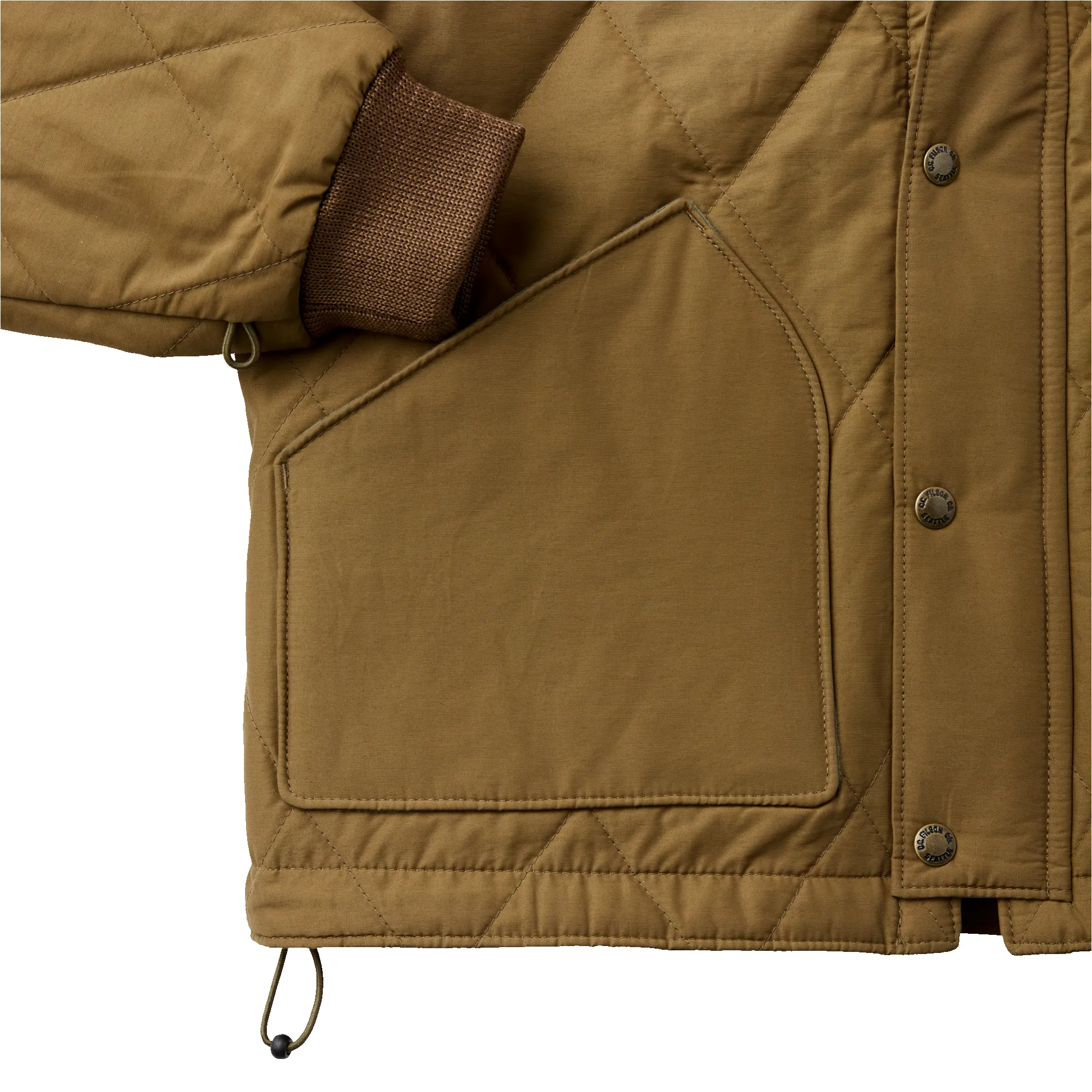 Quilted Pack Jacket - Sportsman Tan sold by Filson product image thumbnail 5