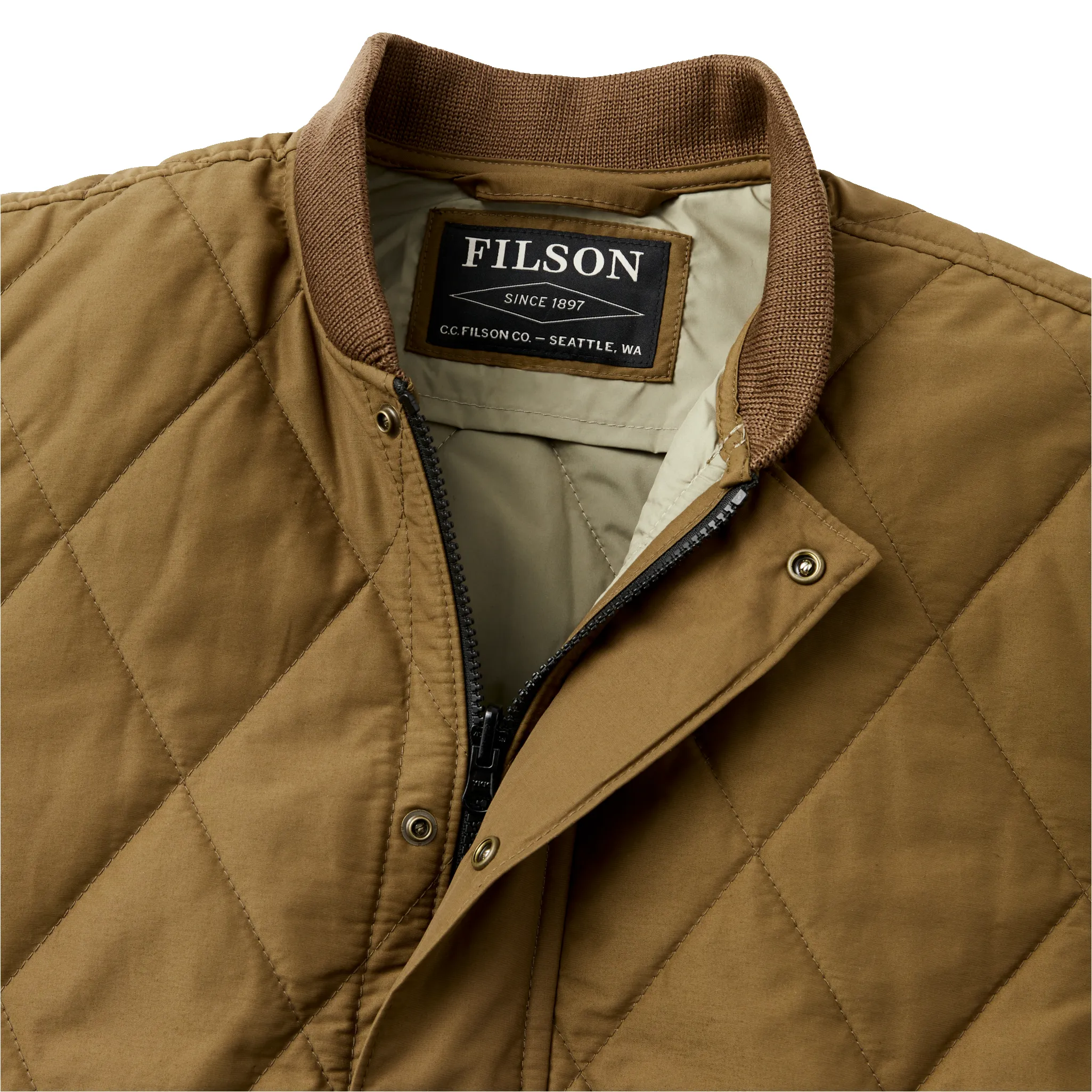 Quilted Pack Jacket - Sportsman Tan sold by Filson product image thumbnail 4