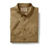 Filson's Short Sleeve Feather Cloth Shirt - Rugged Tan sold by Filson