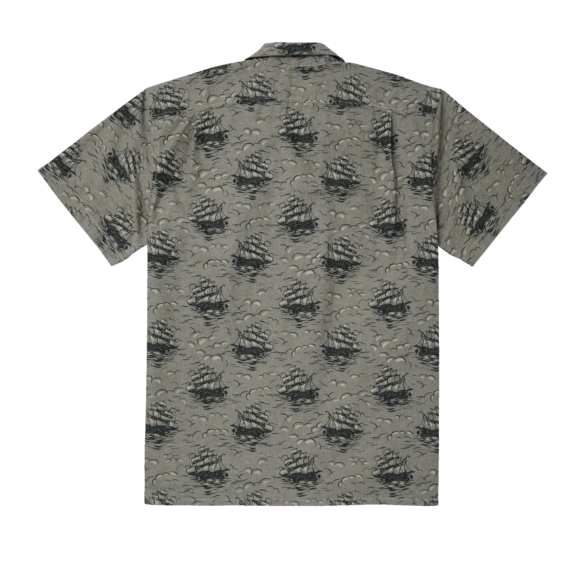 Chambray Short Sleeve Camp Shirt - Ships Print sold by Filson product image thumbnail 2