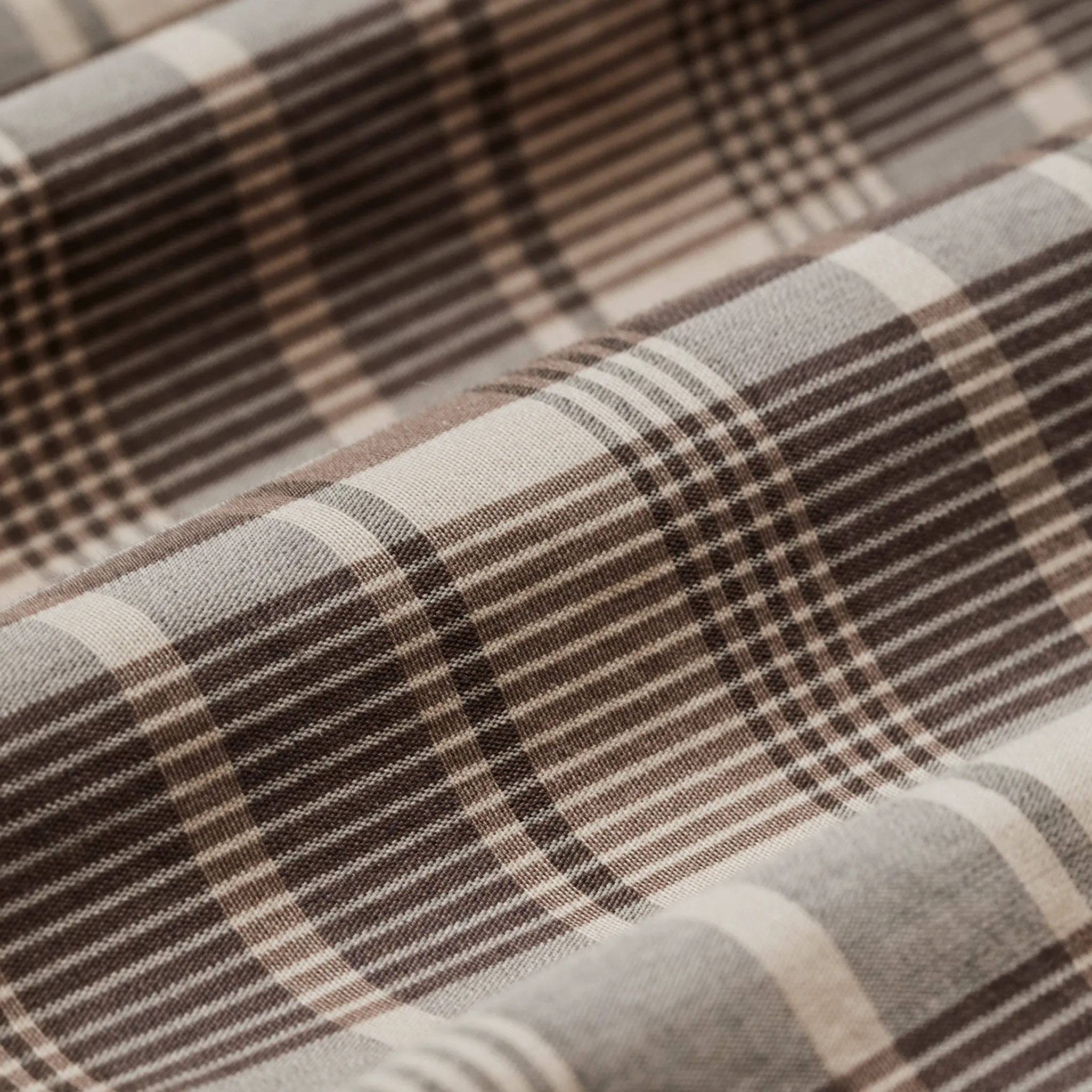 Filson's Washed Feather Cloth Shirt - Light Brown / Natural Plaid sold by Filson product image thumbnail 4