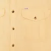 Filson's Washed Short Sleeve Feather Cloth Shirt - Straw sold by Filson
