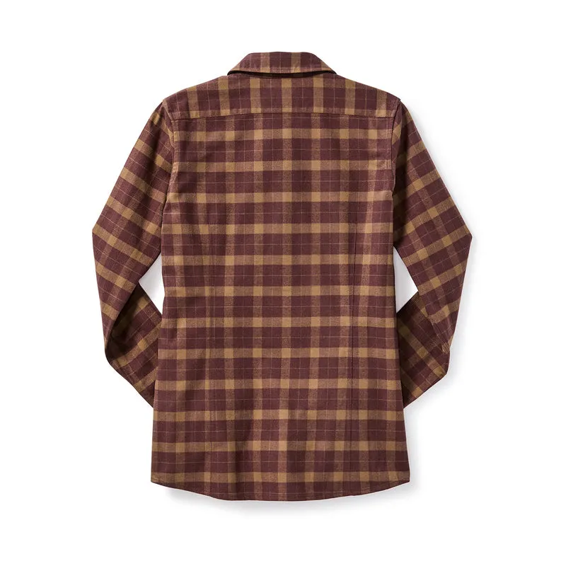 Wmn's Alaskan Guide Shirt - Rust / Brown Plaid sold by Filson product image thumbnail 2