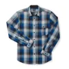 Rustic Oxford Shirt - Indigo/black/charcoal Plaid sold by Filson