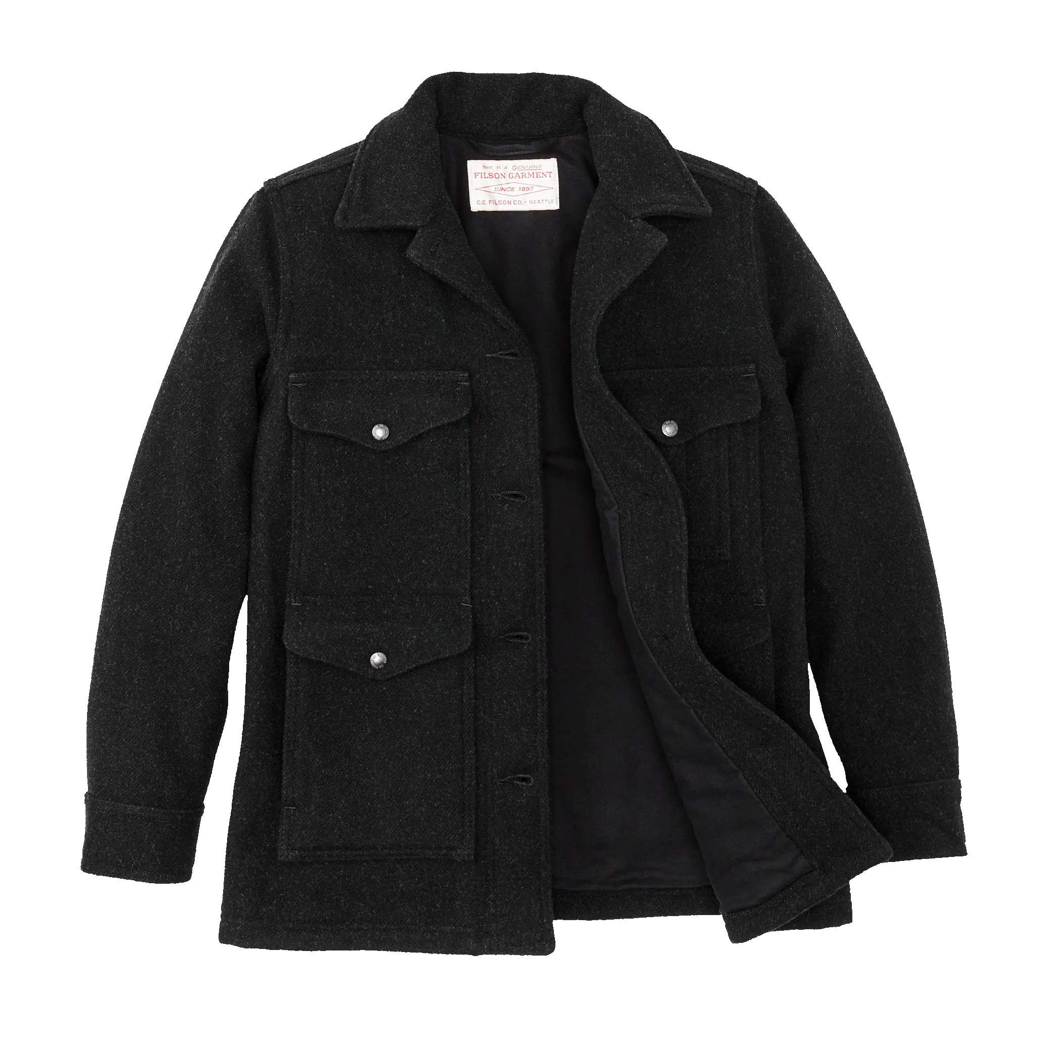 Women's Mackinaw Cruiser - Charcoal sold by Filson product image thumbnail 3