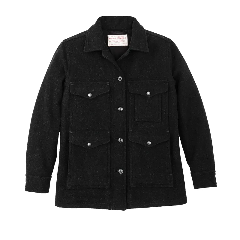 Women's Mackinaw Cruiser - Charcoal sold by Filson