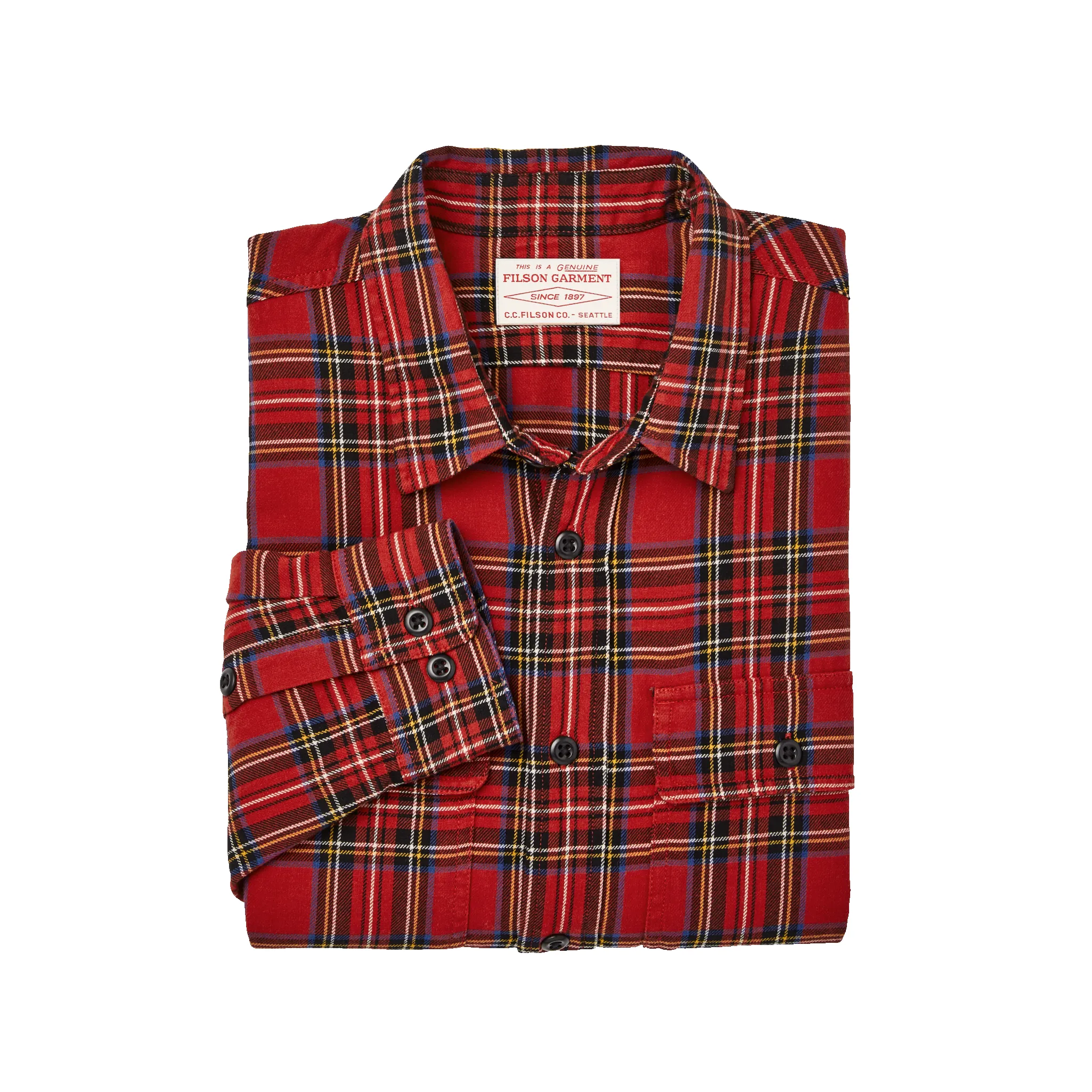 Scout Shirt - Red Oak Tartan sold by Filson product image thumbnail 3