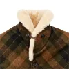 Lined Mackinaw Wool Packer Coat - Loden Heather Plaid sold by Filson