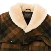Lined Mackinaw Wool Packer Coat - Loden Heather Plaid sold by Filson
