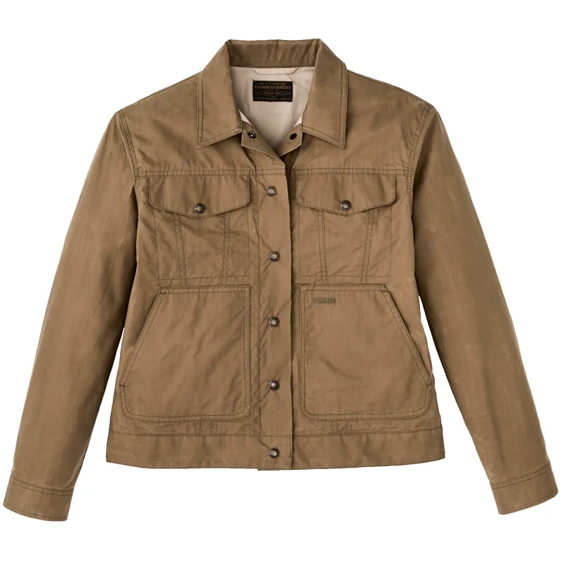 Women's Ranger Short Lined Cruiser - Dark Beige sold by Filson