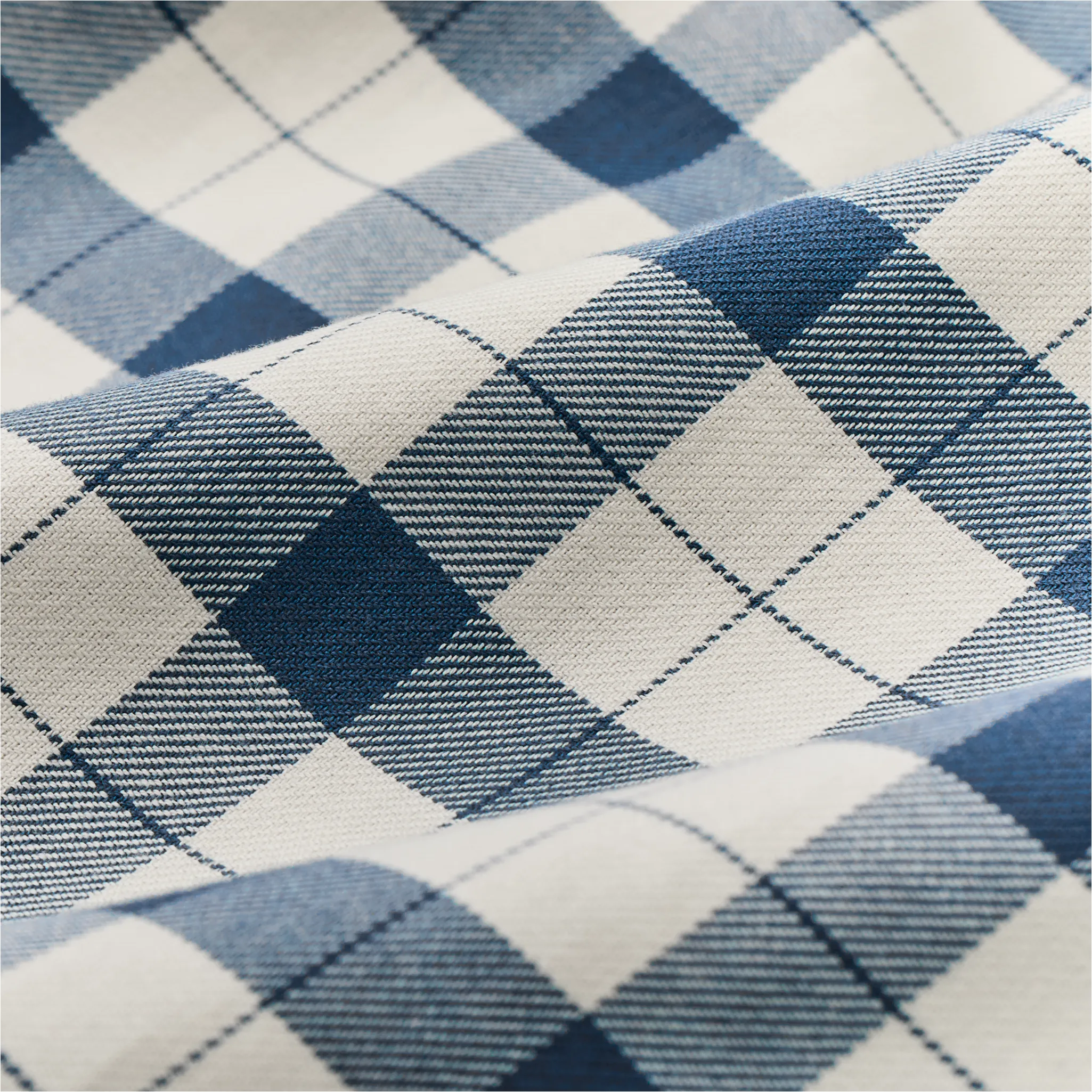 Women's Light Weight Alaskan Guide Shirt - Light Tan / Flag Blue Plaid sold by Filson product image thumbnail 5