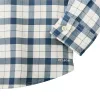Women's Light Weight Alaskan Guide Shirt - Light Tan / Flag Blue Plaid sold by Filson