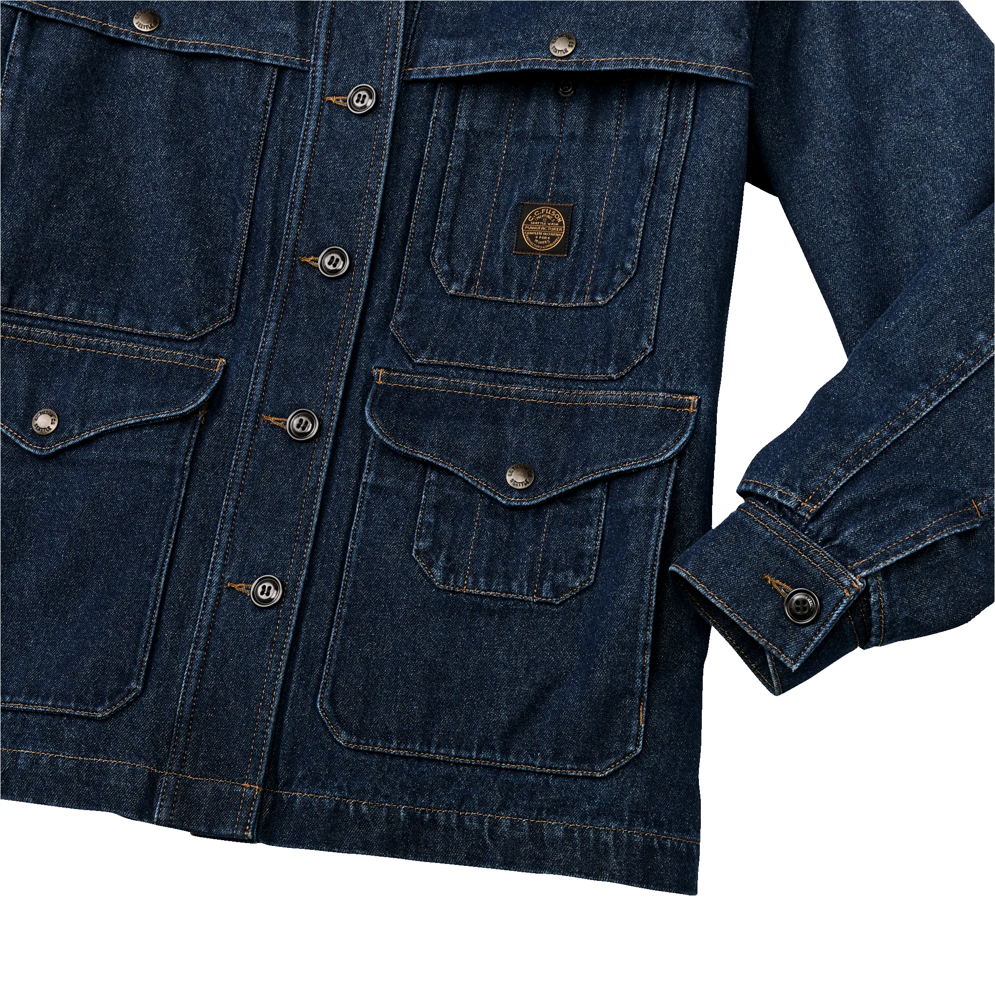 Women's 9-oz. Denim Cruiser - Dark Rinse sold by Filson product image thumbnail 4