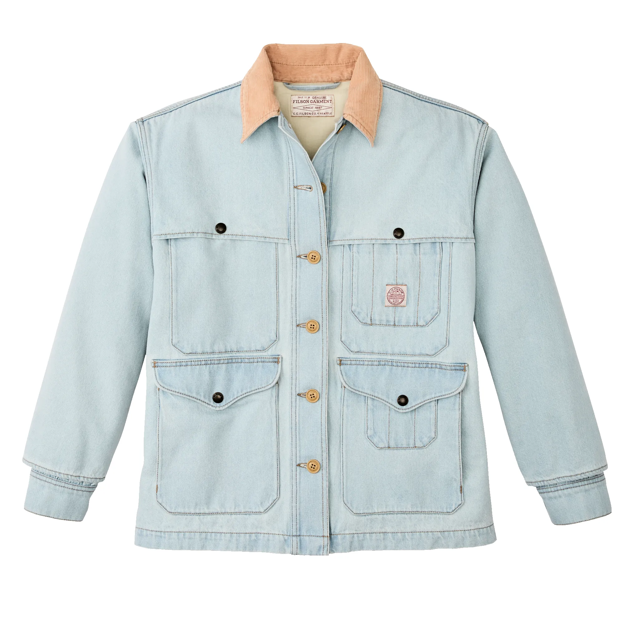 Women's 9-oz. Denim Cruiser - Sun Bleach sold by Filson