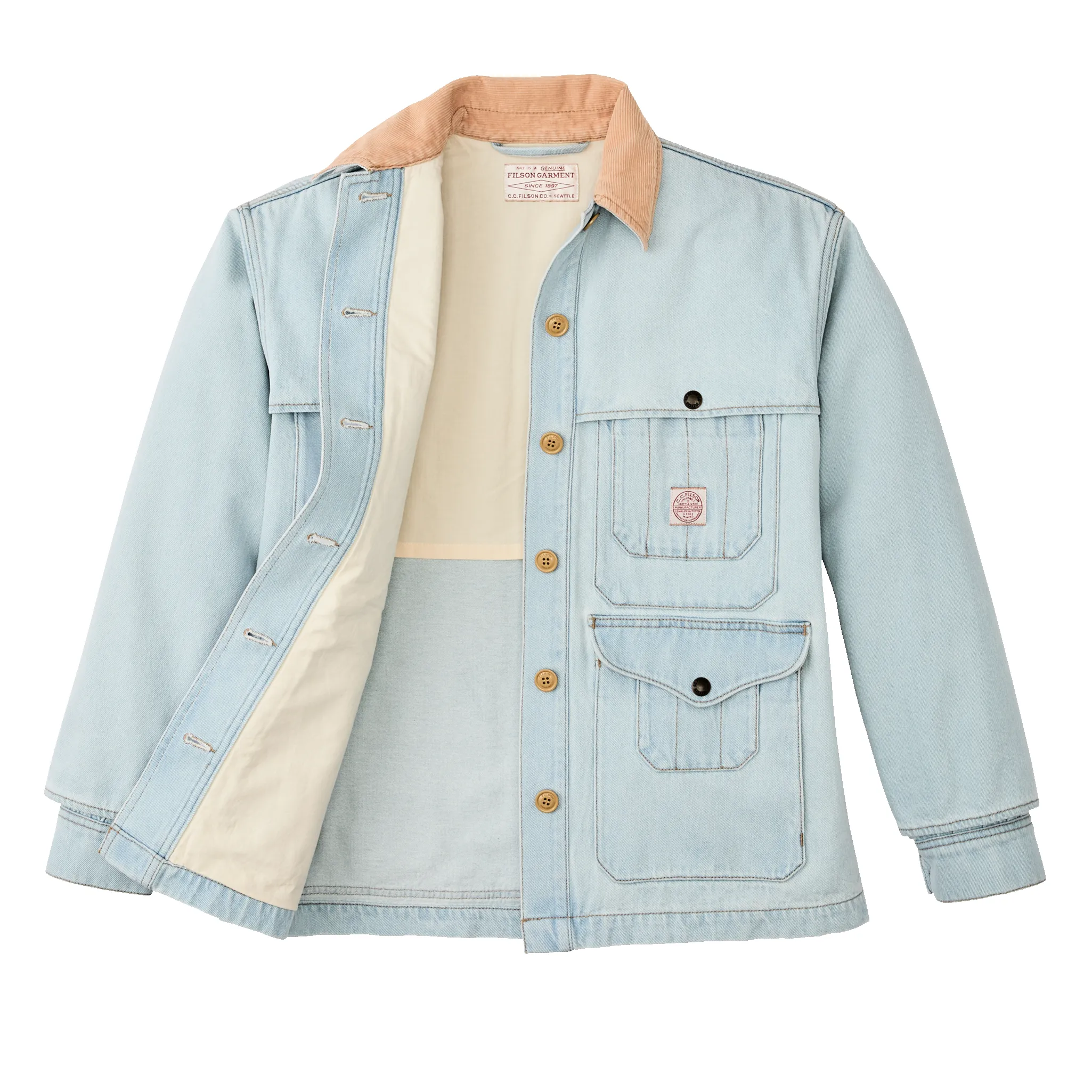 Women's 9-oz. Denim Cruiser - Sun Bleach sold by Filson product image thumbnail 3
