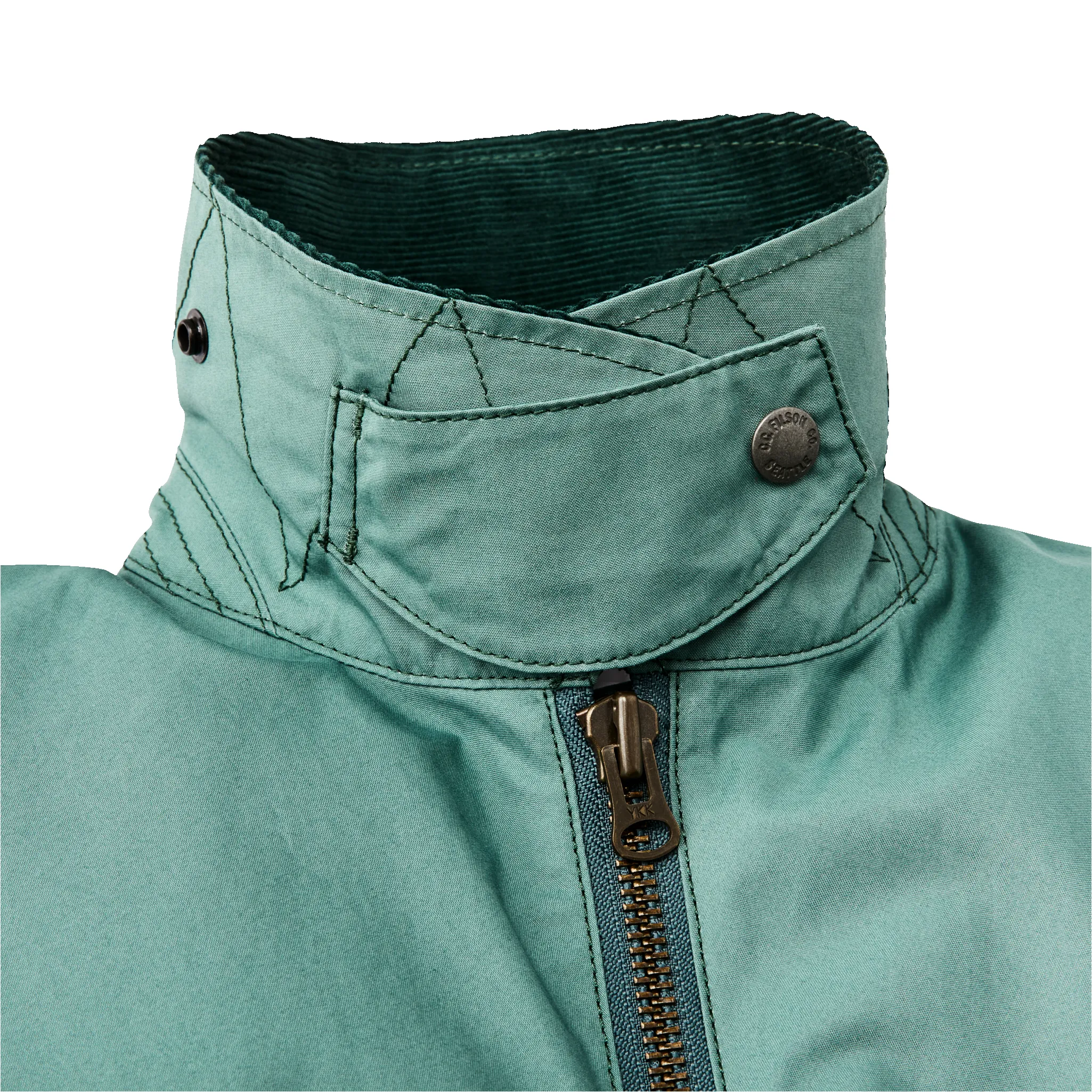 Women's Aviator Cloth Short Work Jacket - Deep Sea sold by Filson product image thumbnail 4