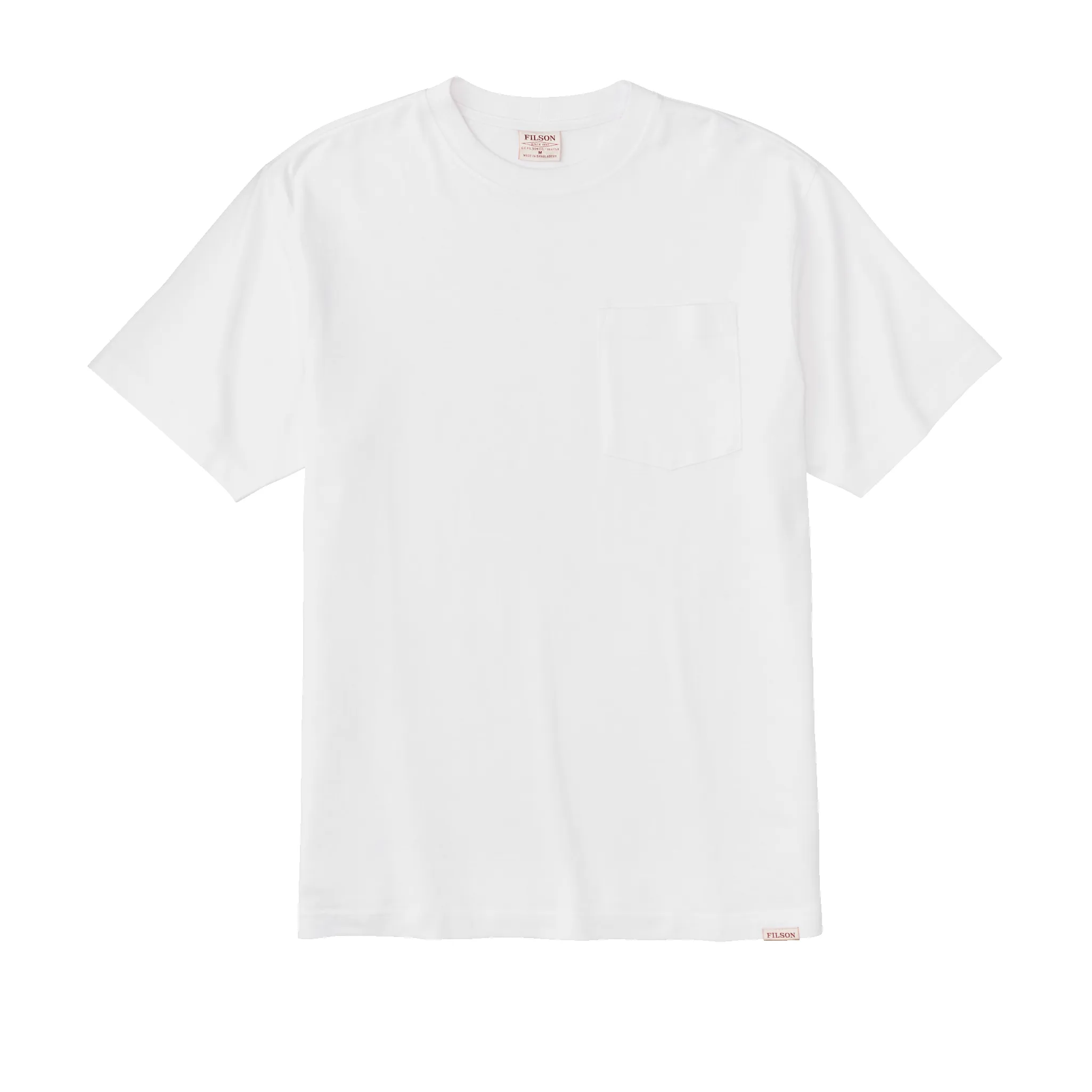 Frontier Pocket T-shirt - Bright White sold by Filson