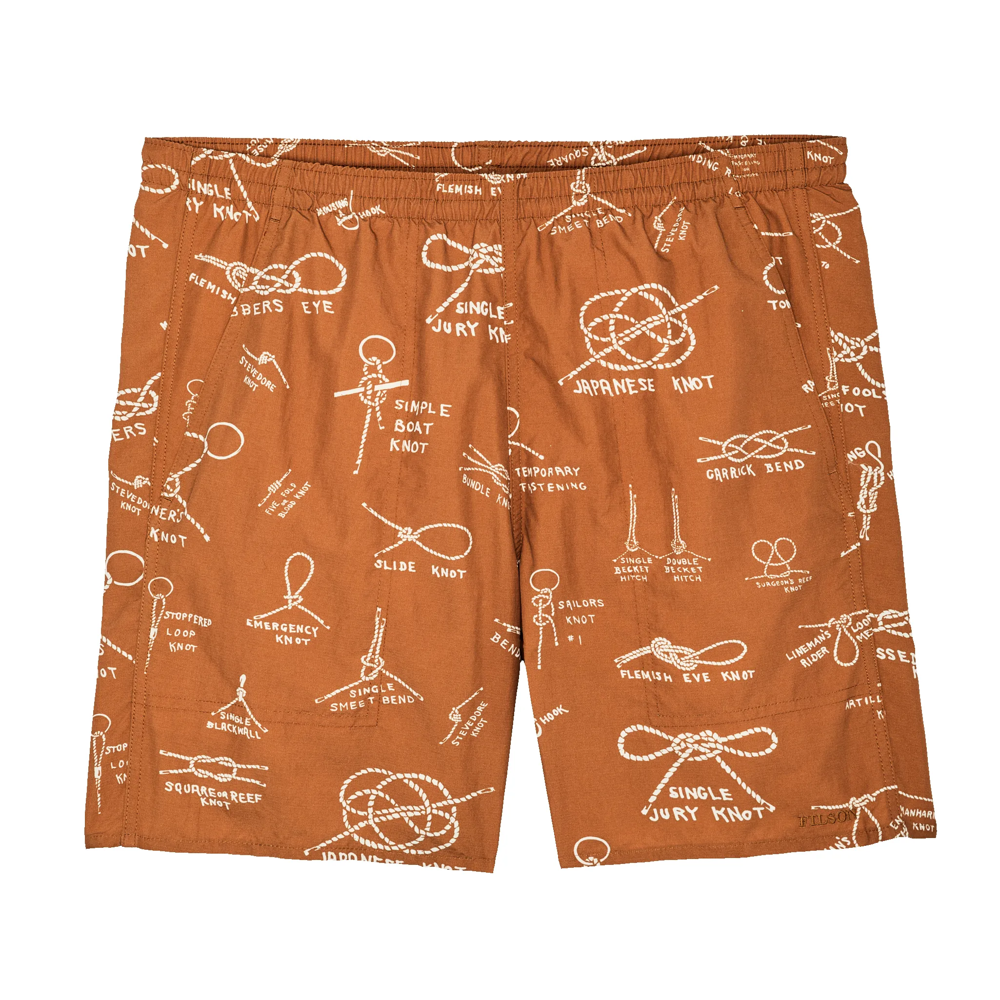 Oxbow Lake Trunks - Bourbon / Knots sold by Filson