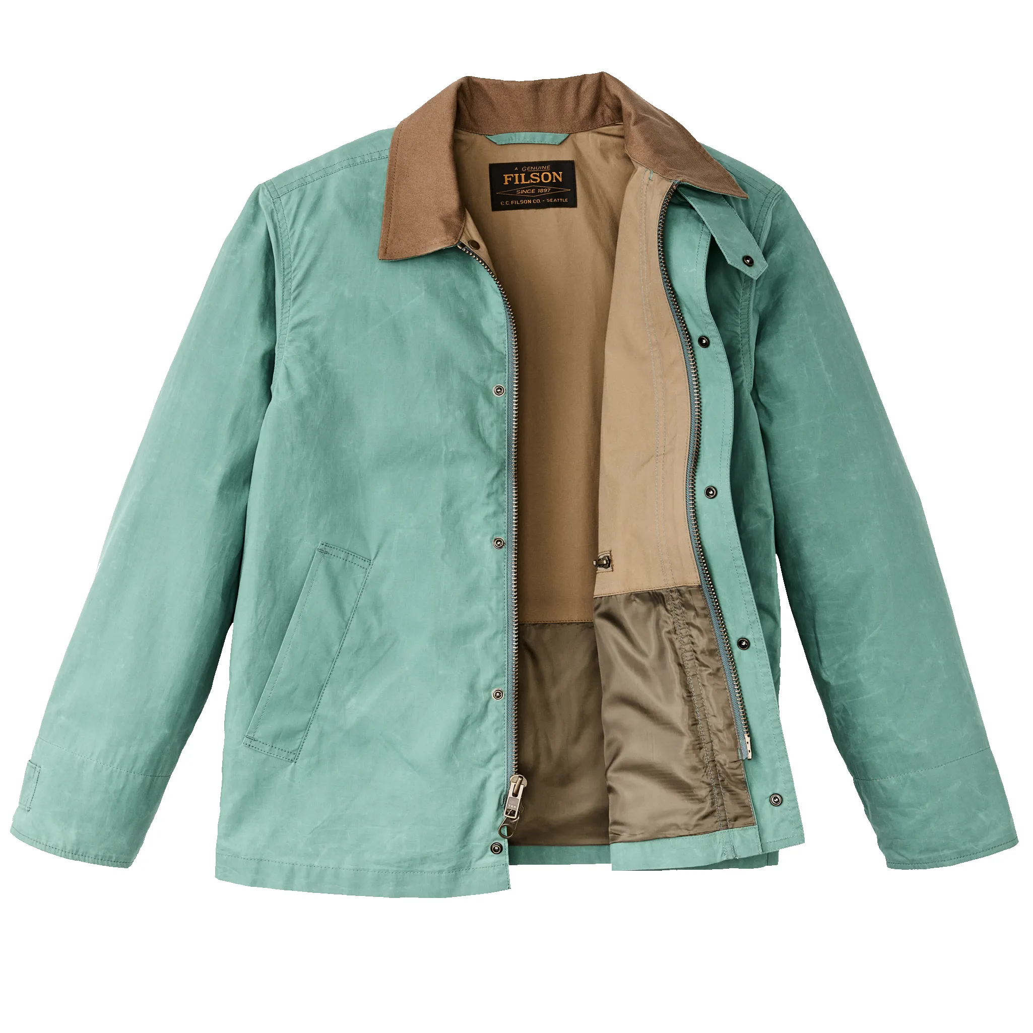 Ranger Short Field Jacket - Deep Sea sold by Filson product image thumbnail 3