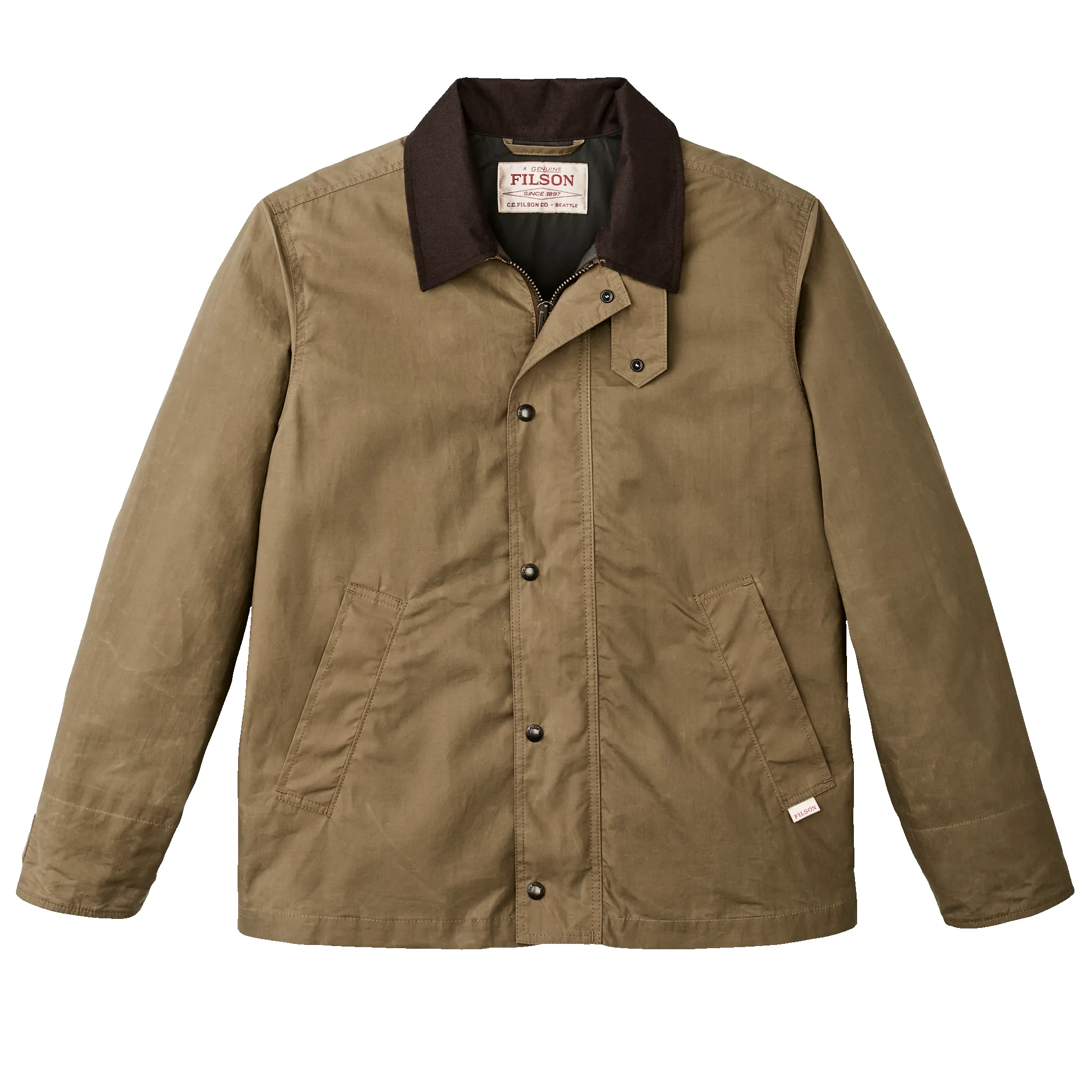 Ranger Short Field Jacket - Dark Beige sold by Filson