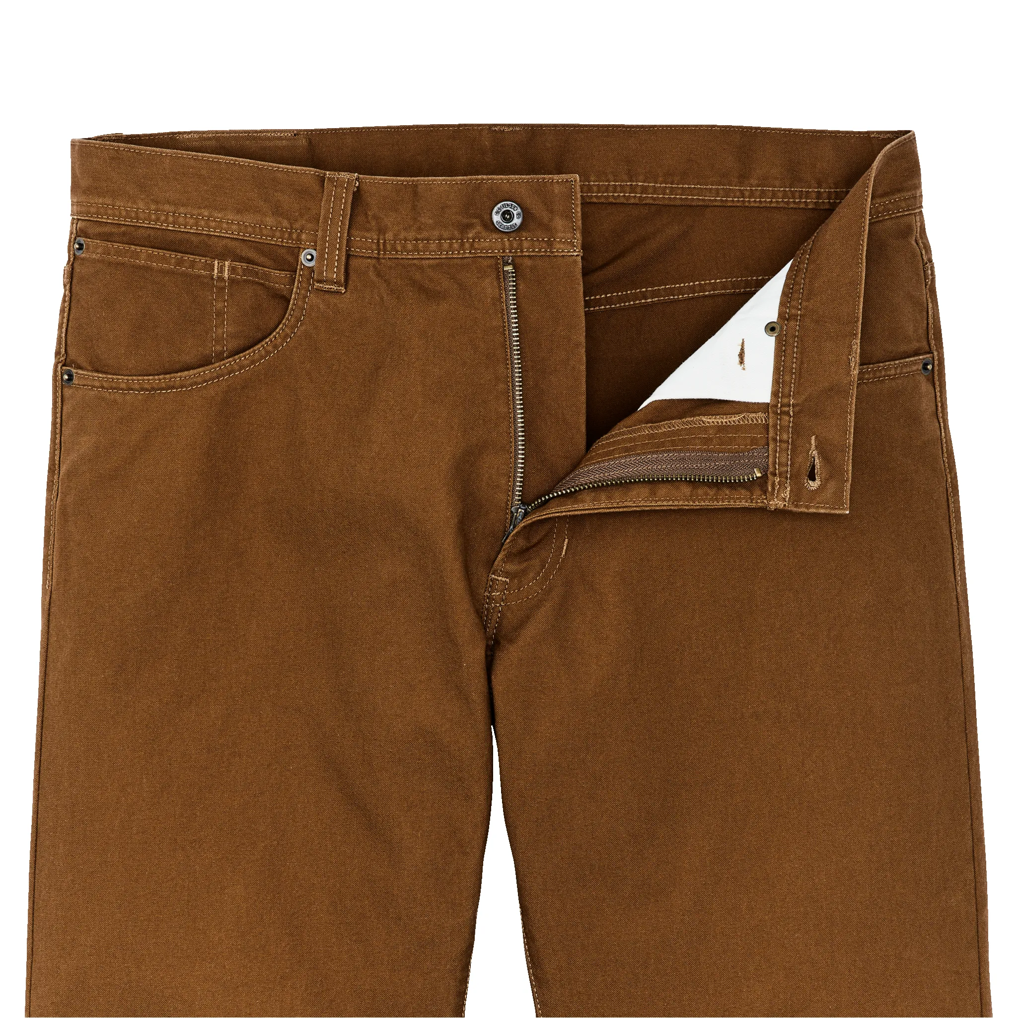 Dry Tin Cloth 5-pocket Pants - Whiskey sold by Filson product image thumbnail 4