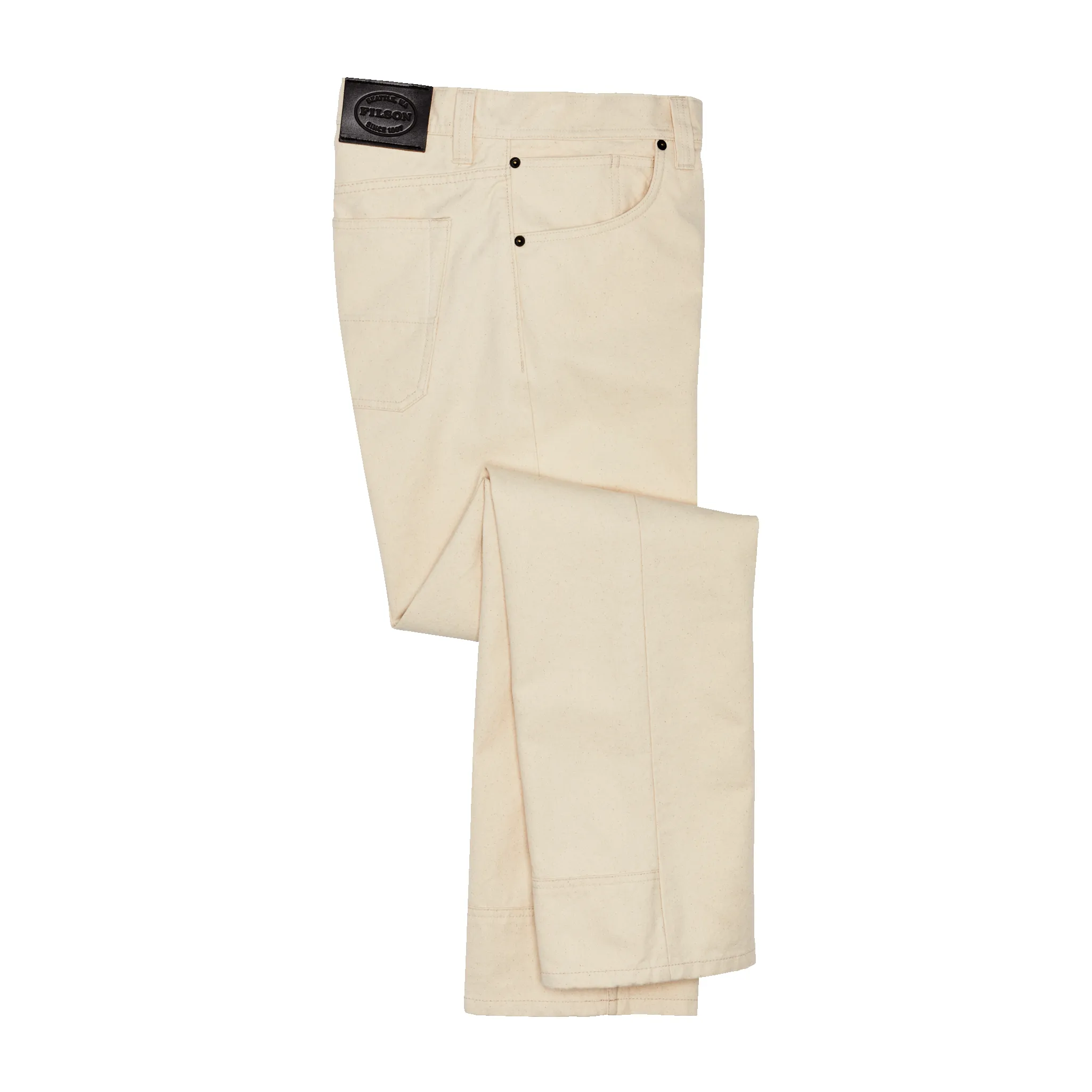 Dry Tin Cloth 5-pocket Pants - Natural Seed sold by Filson product image thumbnail 3