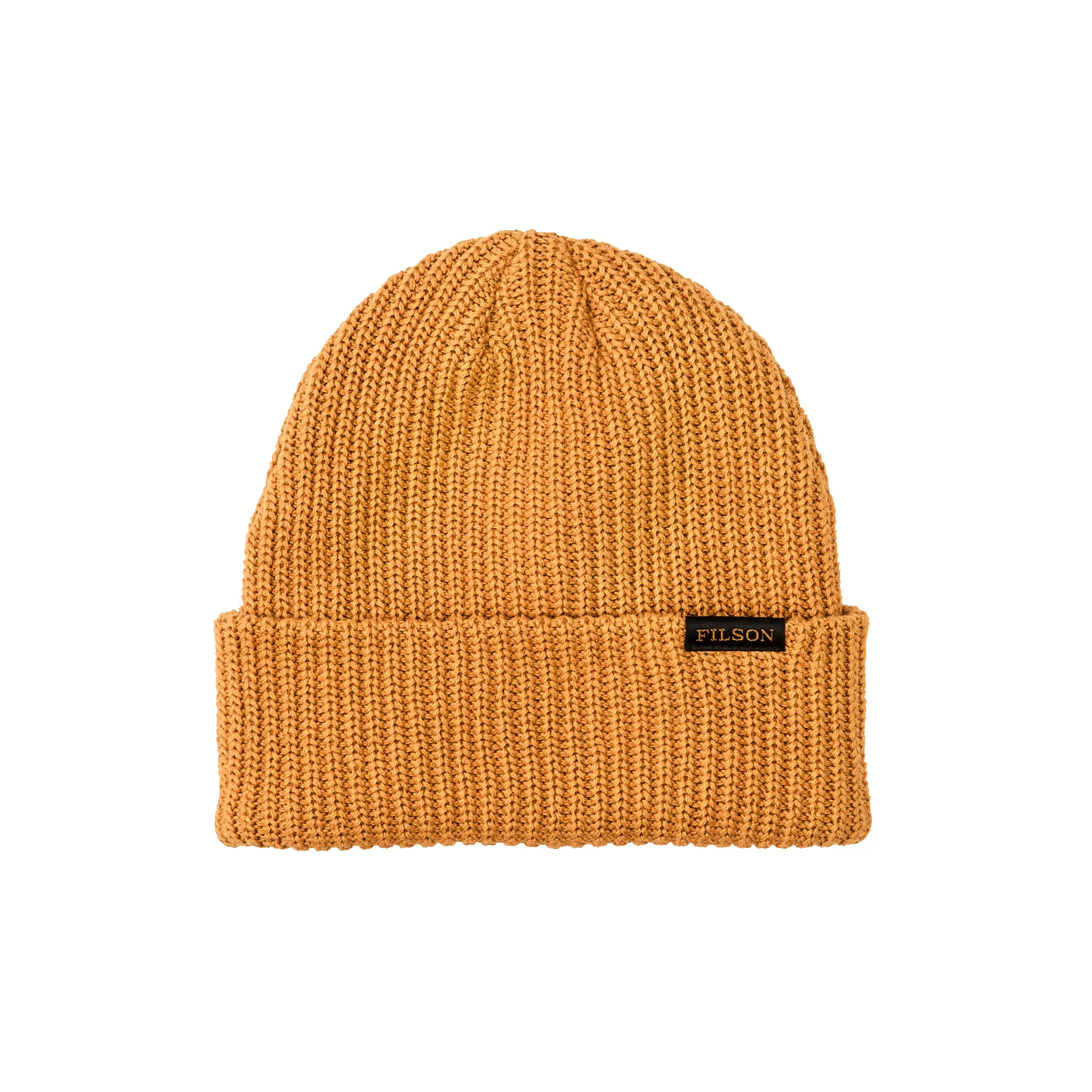 Cotton Watch Cap - Gold Ochre sold by Filson