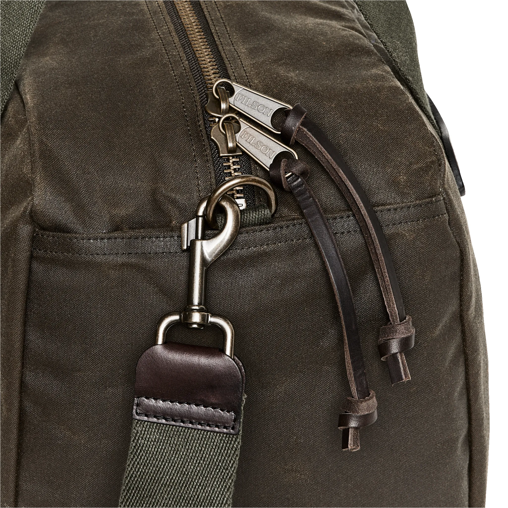 Small Tin Cloth Duffle Bag - Otter Green sold by Filson product image thumbnail 4