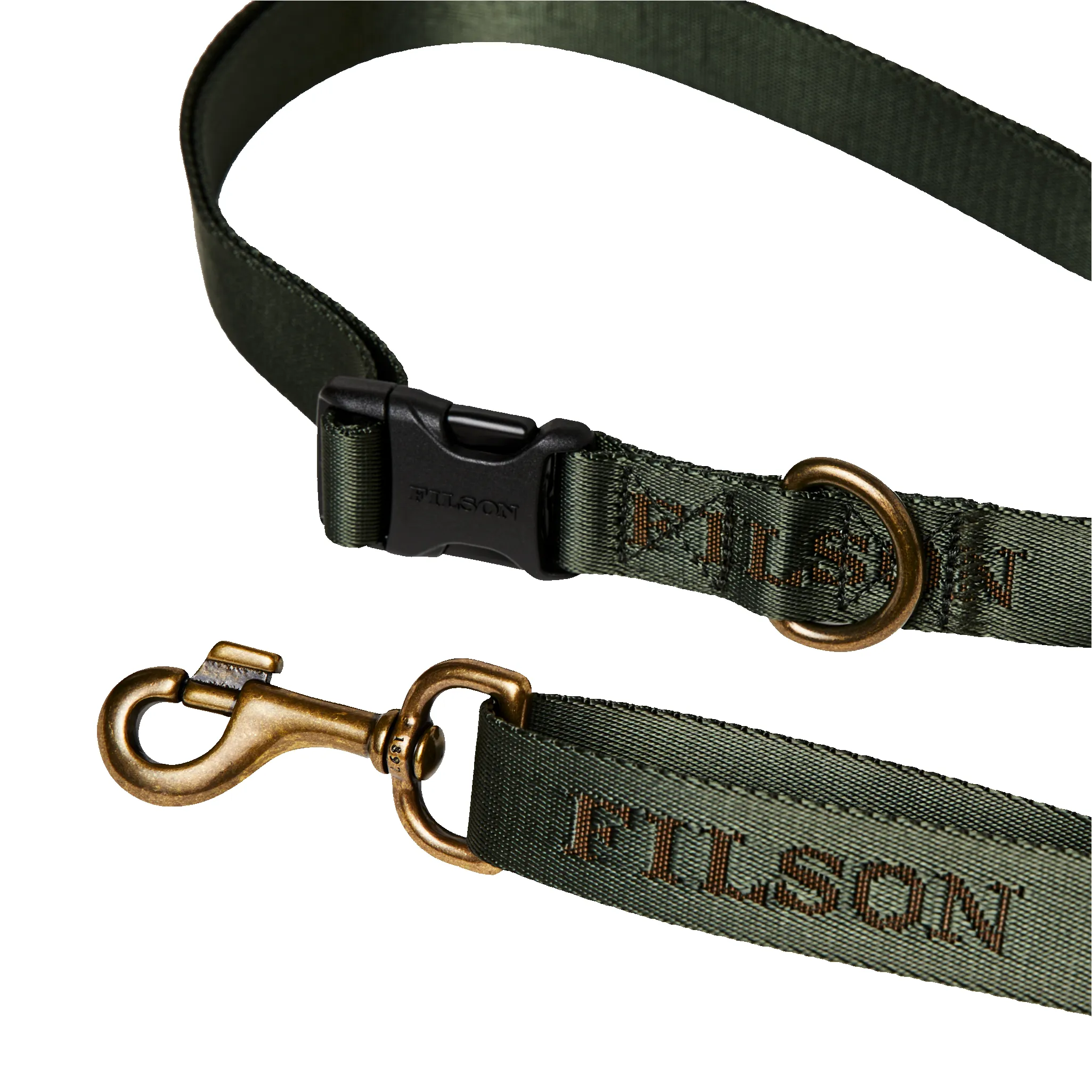 Adjustable Nylon Leash - Dark Timber sold by Filson product image thumbnail 2