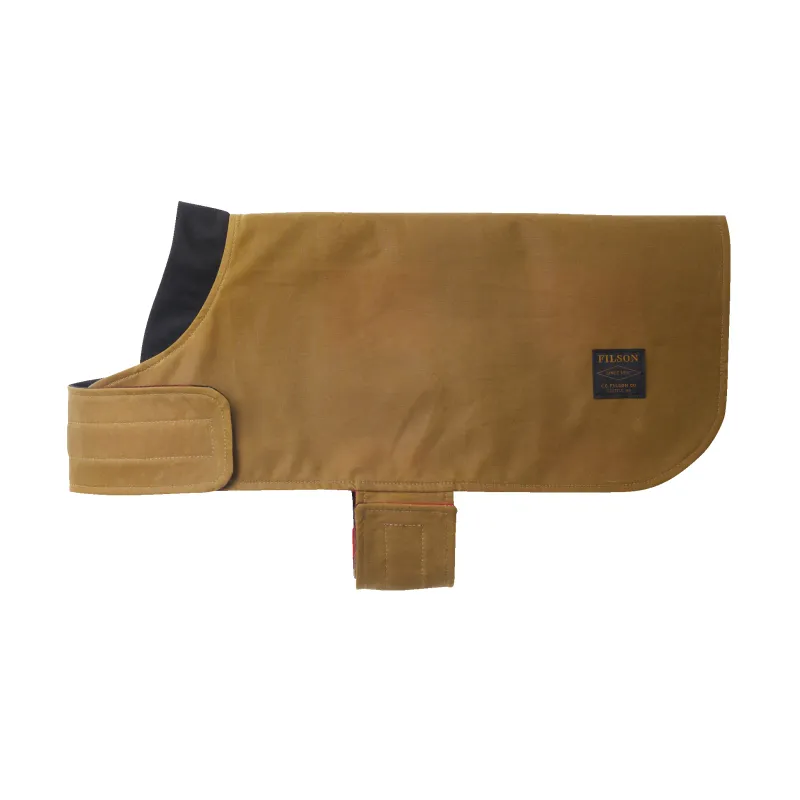 Shelter Cloth Dog Coat - Dark Tan sold by Filson
