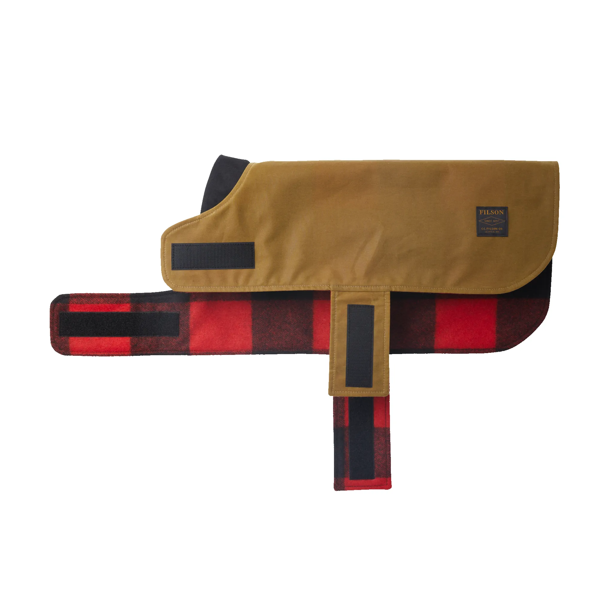 Shelter Cloth Dog Coat - Dark Tan sold by Filson product image thumbnail 3