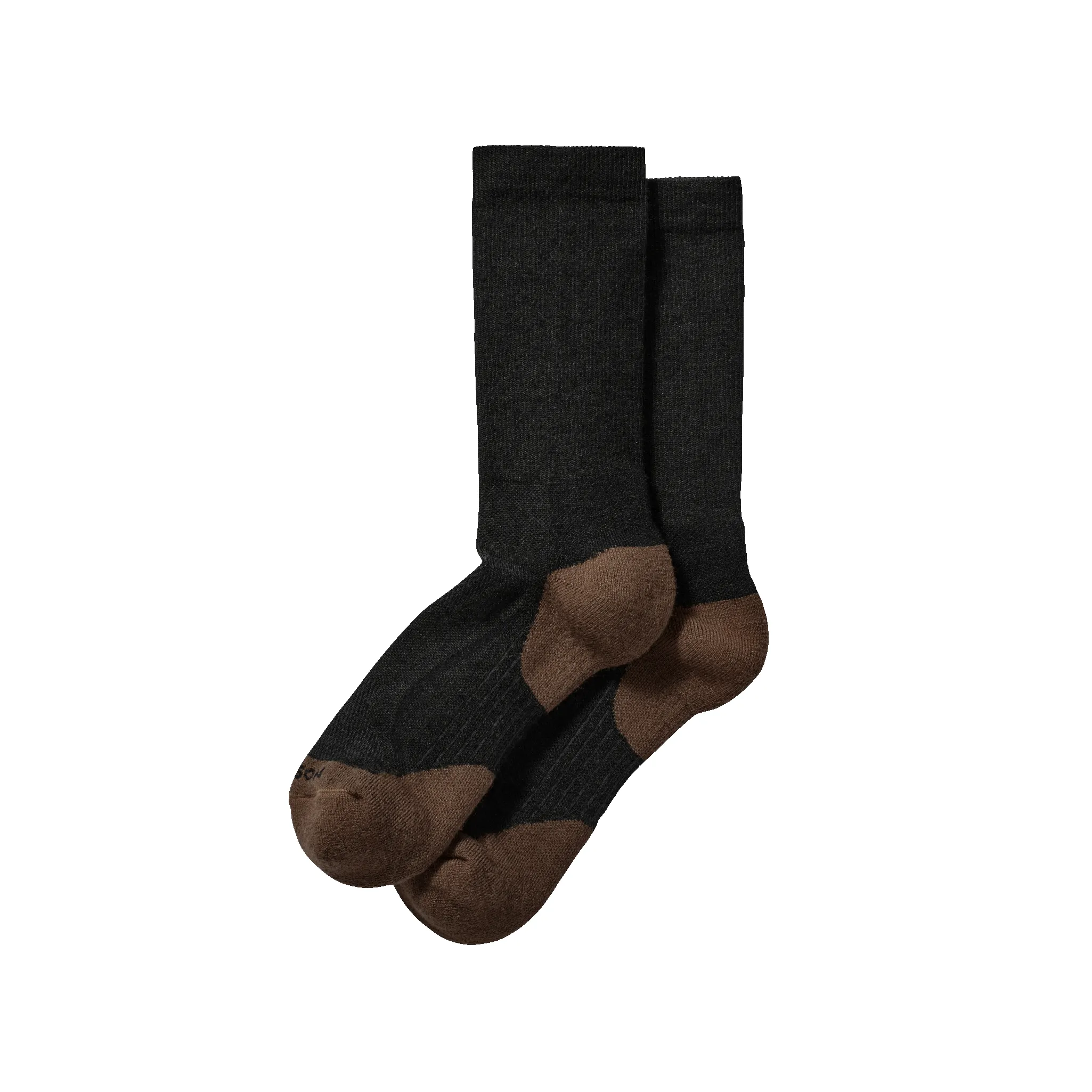 X Country Outdoorsman Socks - Black Brown sold by Filson