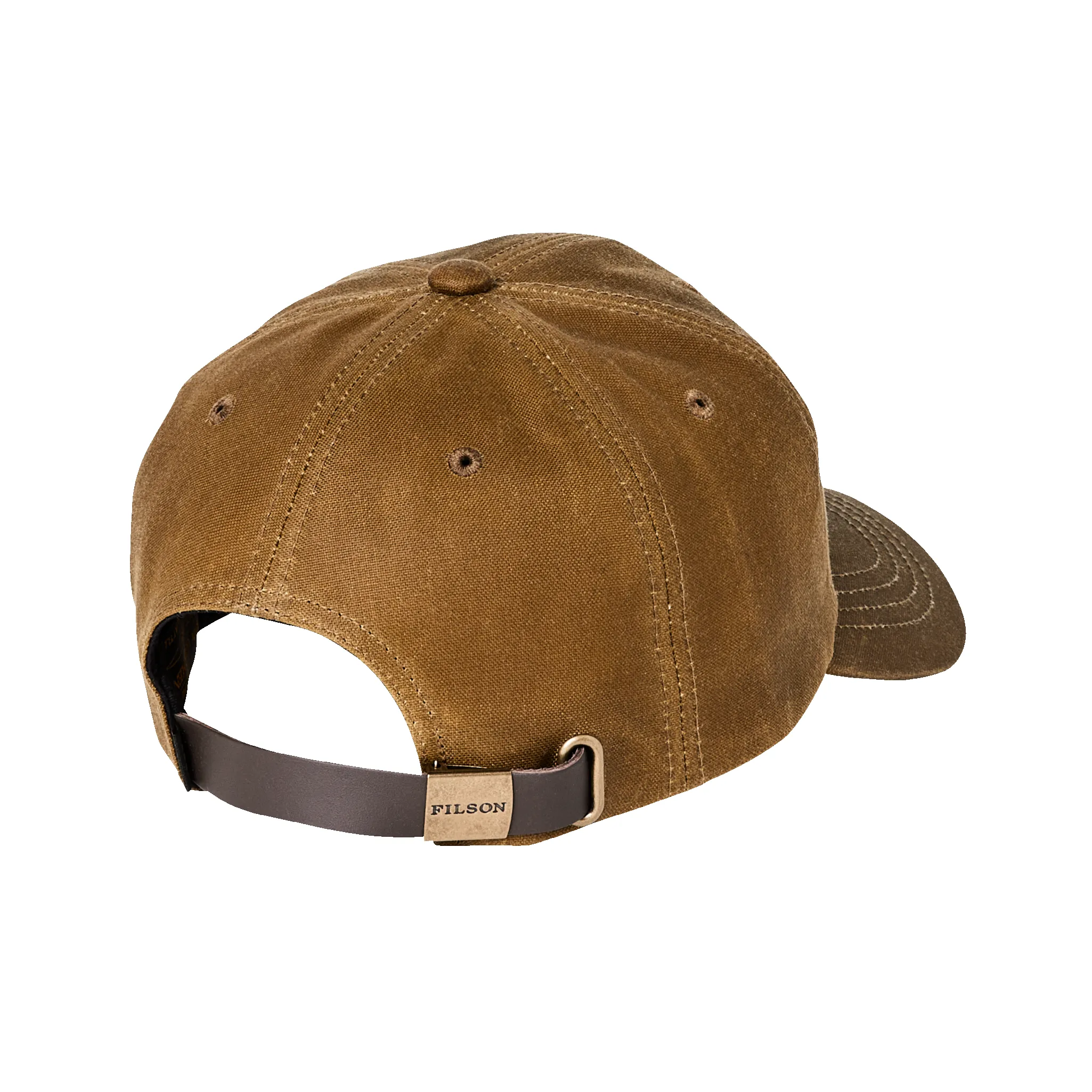 Oil Tin Low-profile Logger Cap - Dark Tan sold by Filson product image thumbnail 2