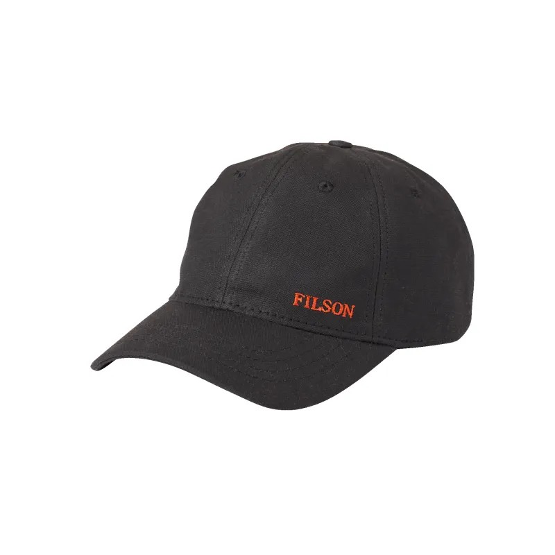 Oil Tin Low-profile Cap - Black sold by Filson