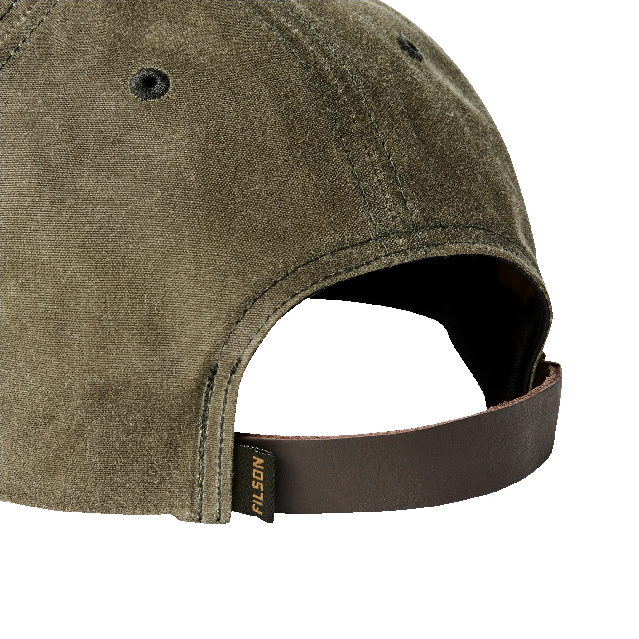 Oil Tin Low-profile Logger Cap - Otter Green sold by Filson product image thumbnail 3