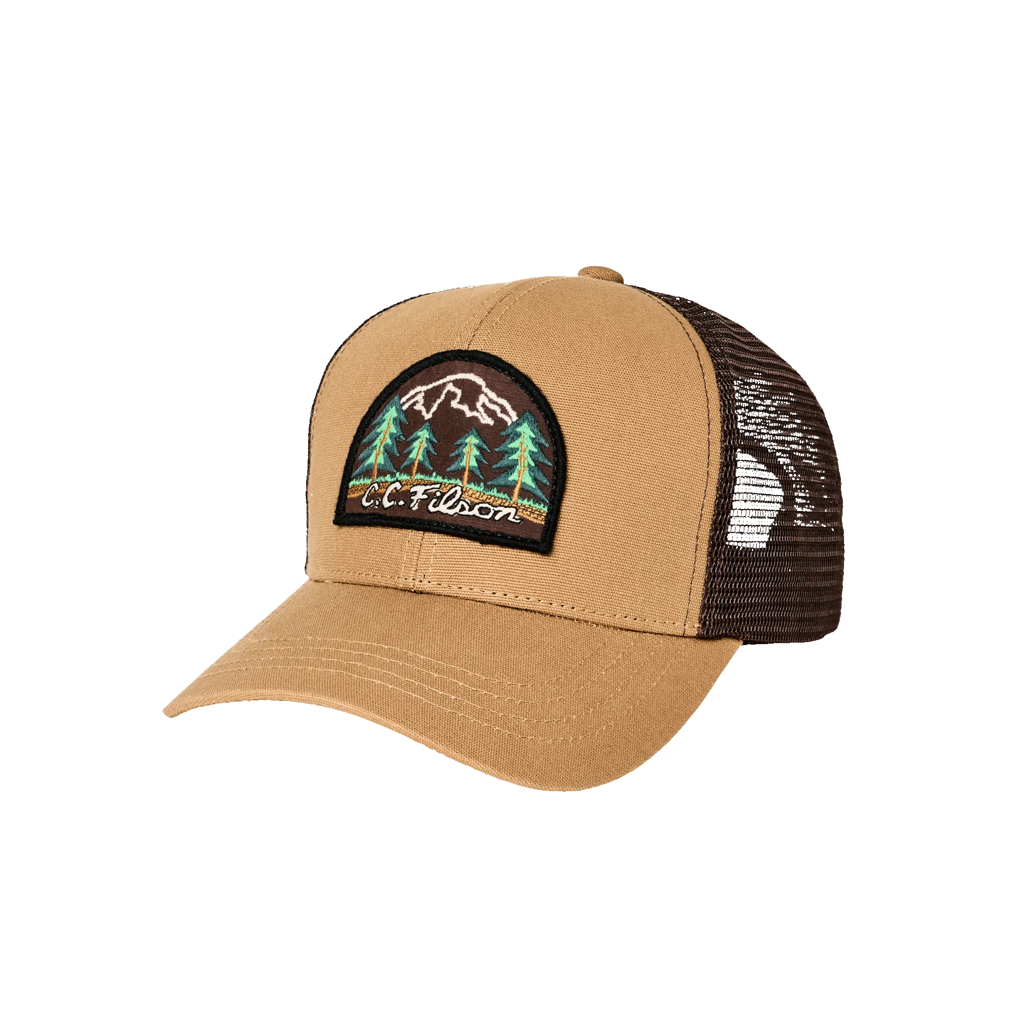 Logger Mesh Cap - Wheat / Wood sold by Filson