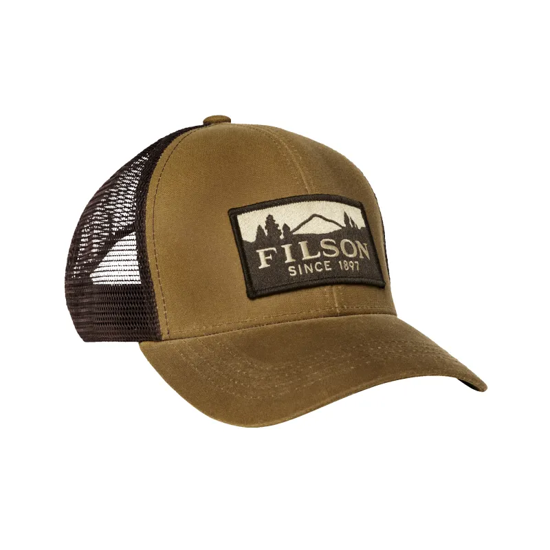 Logger Mesh Cap - Dark Tan sold by Filson
