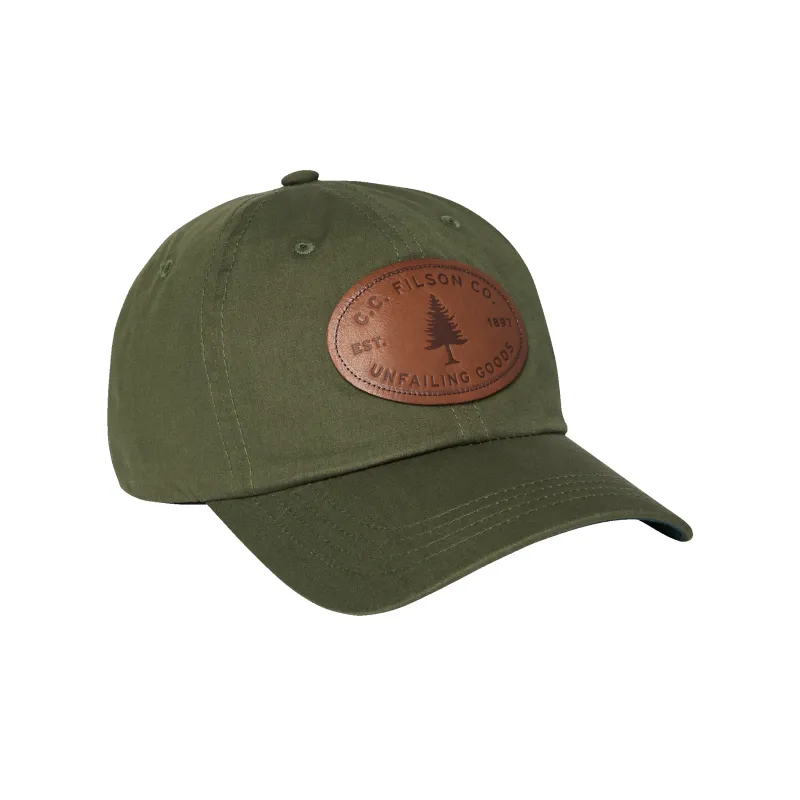 Lightweight Angler Cap - Dark Forest / Evergreen Patch sold by Filson